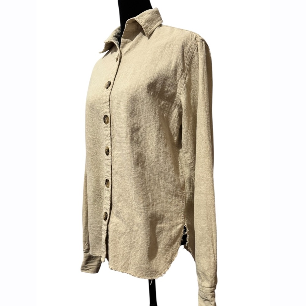 Sammy Robinson x Princess‎ Polly Linen Blend Shirt Size 6 - Picture 5 of 8